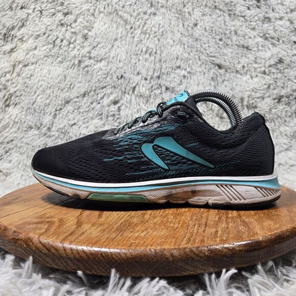 Newton Gravity 10 Womens Size 10.5 Black/Blue Running Shoes Sneakers W000221B - Picture 10 of 13